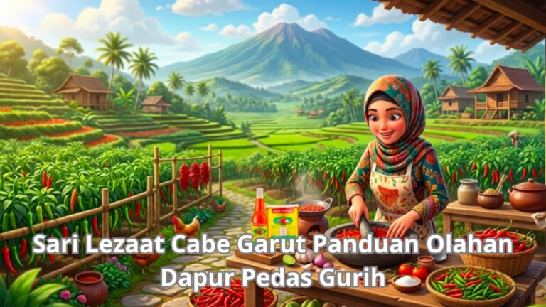 Produk bumbu dan saus Sari lezaat cabe garut untuk masakan pedas gurih
