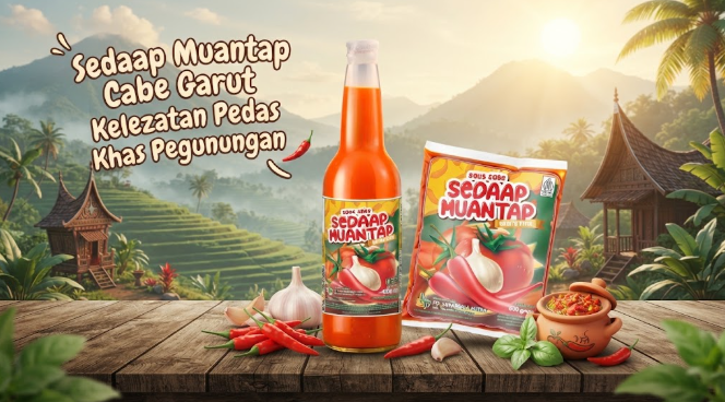 Sedaap Muantap Cabe Garut bumbu pedas pilihan terbaik untuk hidangan spesial keluarga