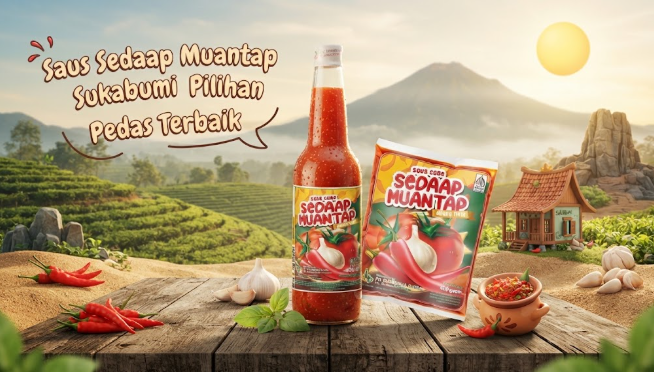 Saus Sedaap Muantap Sukabumi bumbu pedas pilihan terbaik untuk hidangan spesial keluarga
