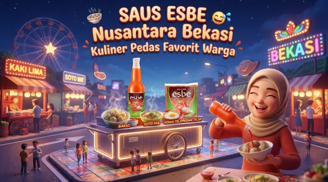 Saus Esbe Nusantara Bekasi bumbu pedas pilihan terbaik untuk hidangan spesial keluarga