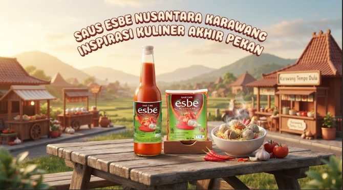 Saus Esbe Nusantara Karawang bumbu pilihan terbaik untuk hidangan spesial akhir pekan