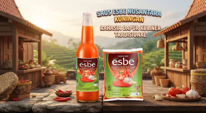 Saus Esbe Nusantara Kuningan bumbu dapur andalan untuk kelezatan masakan rumahan