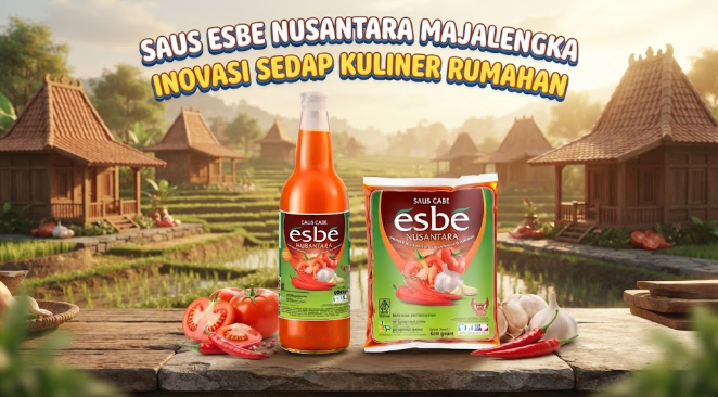 Saus Esbe Nusantara Majalengka bumbu pilihan terbaik untuk kelezatan makanan harian