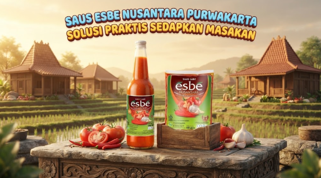 Saus Esbe Nusantara Purwakarta bumbu pilihan berkualitas tinggi untuk keluarga