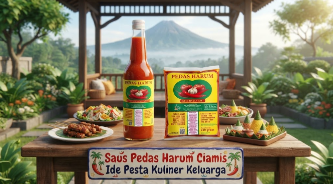Saus Pedas Harum ciamis pilihan bumbu terbaik untuk acara kumpul keluarga