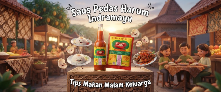 Saus Pedas Harum indramayu bumbu pilihan untuk hidangan makan malam keluarga