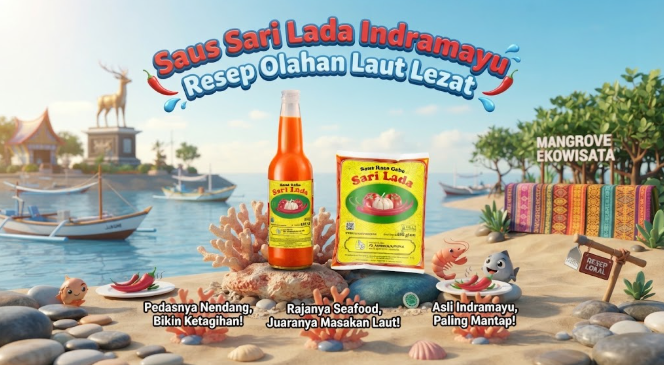 Saus Sari Lada indramayu bumbu andalan untuk racikan hidangan laut lezat di rumah