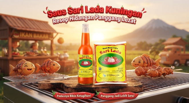 Saus Sari Lada kuningan bumbu andalan untuk racikan menu panggang lezat di rumah