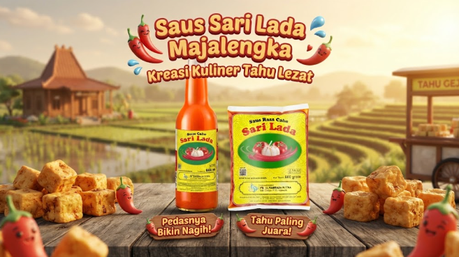 Saus Sari Lada majalengka bumbu andalan untuk racikan menu olahan tahu lezat di rumah