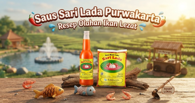 Saus Sari Lada purwakarta bumbu andalan untuk racikan menu olahan ikan lezat di rumah