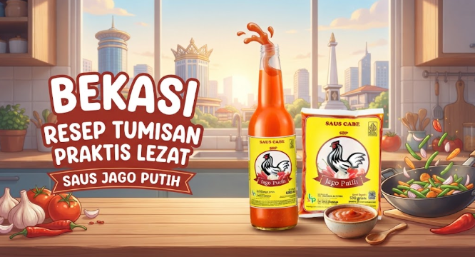 Saus Jago Putih bekasi bumbu andalan untuk racikan menu tumisan praktis lezat di rumah