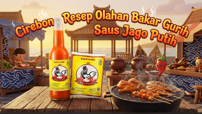 Saus Jago Putih Cirebon bumbu olesan untuk racikan menu bakar gurih lezat di rumah