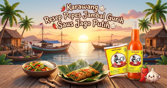 Saus Jago Putih karawang bumbu utama untuk racikan menu mi goreng rempah gurih