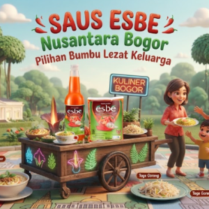 Saus Esbe Nusantara Bogor bumbu pedas pilihan terbaik untuk hidangan spesial keluarga