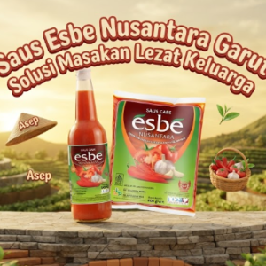 Saus Esbe Nusantara Garut bumbu praktis pilihan terbaik untuk hidangan spesial keluarga
