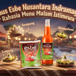 Saus Esbe Nusantara Indramayu bumbu pilihan terbaik untuk hidangan malam keluarga