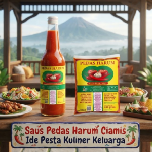 Saus Pedas Harum ciamis pilihan bumbu terbaik untuk acara kumpul keluarga