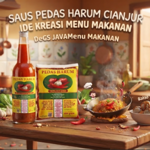 Saus Pedas Harum cianjur bumbu praktis untuk berbagai kreasi menu makanan lezat