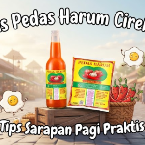 Saus Pedas Harum Cirebon bumbu andalan untuk variasi menu sarapan pagi keluarga