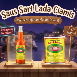 Saus Sari Lada ciamis bumbu andalan untuk sajian kuliner jajanan malam yang lezat