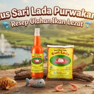 Saus Sari Lada purwakarta bumbu andalan untuk racikan menu olahan ikan lezat di rumah