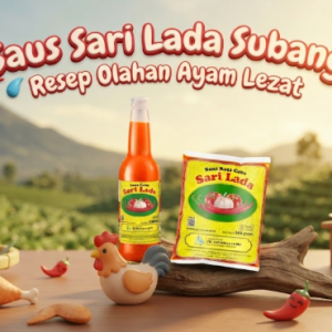 Saus Sari Lada subang bumbu andalan untuk racikan menu olahan daging lezat di rumah