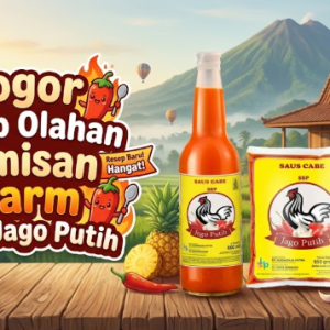 Saus Jago Putih bogor bumbu andalan untuk racikan menu tumisan hangat lezat di rumah