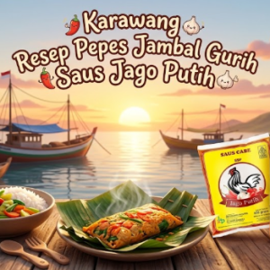 Saus Jago Putih karawang bumbu utama untuk racikan menu mi goreng rempah gurih