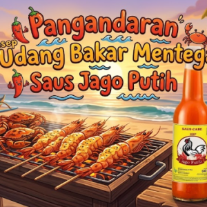 Saus Jago Putih pangandaran bumbu olesan rahasia untuk olahan udang bakar mentega gurih